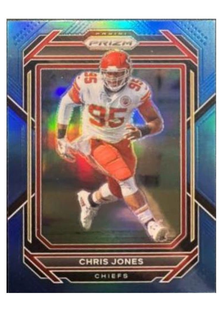 2022 Panini Prizm Base Set Chris Jones #145 card