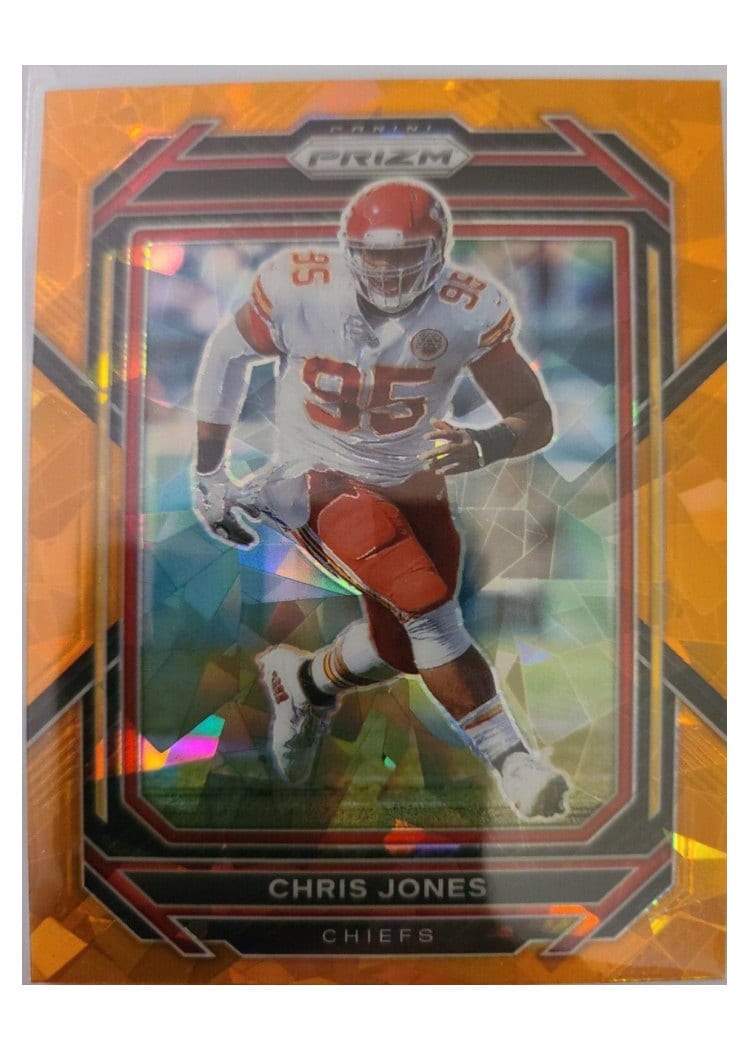 2022 Panini Prizm Base Set Chris Jones #145 card