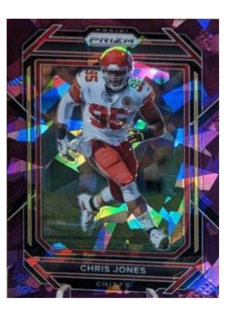 2022 Panini Prizm Base Set Chris Jones #145 card