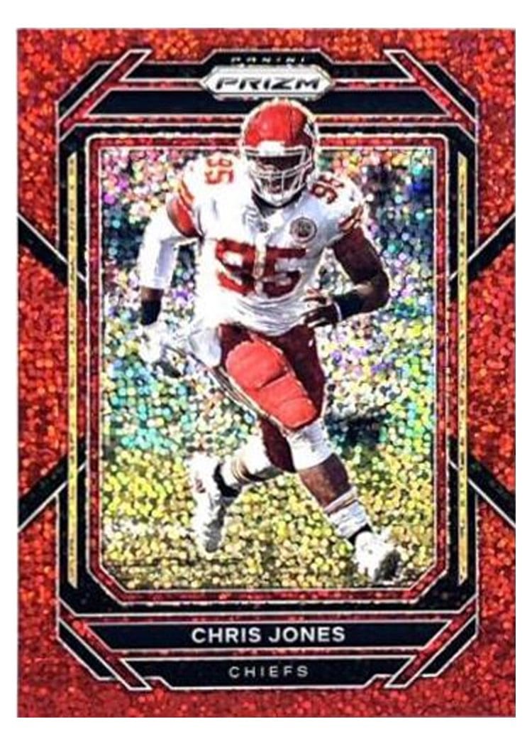 2022 Panini Prizm Base Set Chris Jones #145 card
