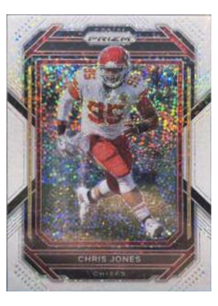 2022 Panini Prizm Base Set Chris Jones #145 card