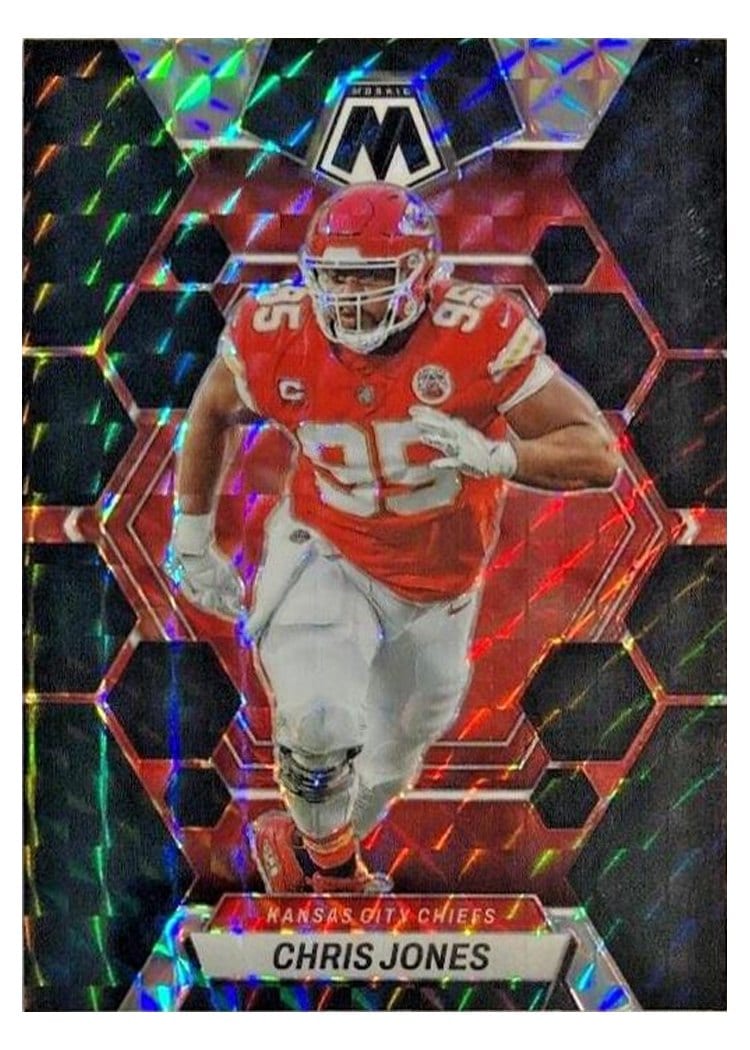 2023 Panini Mosaic Base Set Chris Jones #114 card