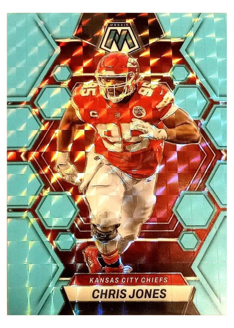 2023 Panini Mosaic Base Set Chris Jones #114 card