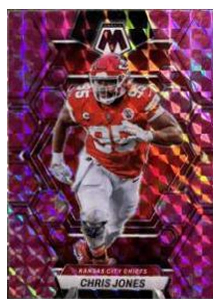 2023 Panini Mosaic Base Set Chris Jones #114 card