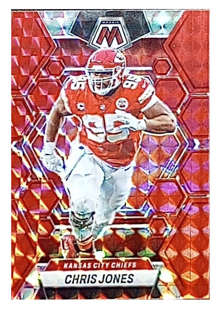 2023 Panini Mosaic Base Set Chris Jones #114 card