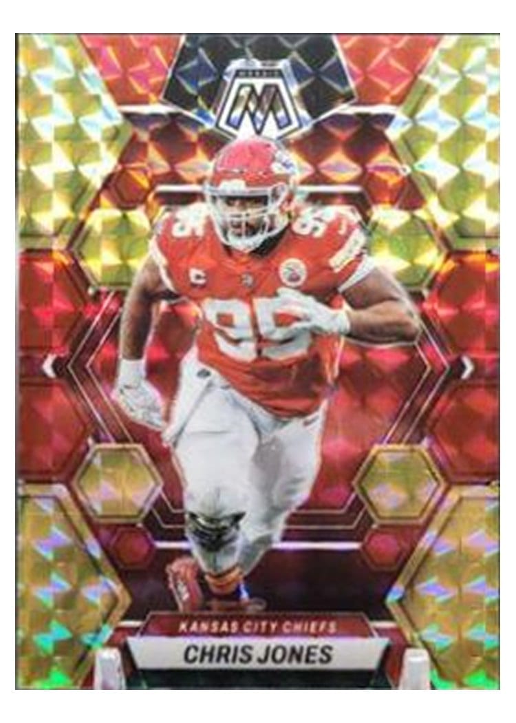 2023 Panini Mosaic Base Set Chris Jones #114 card