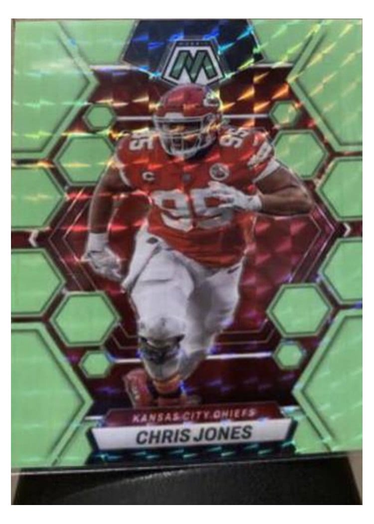 2023 Panini Mosaic Base Set Chris Jones #114 card