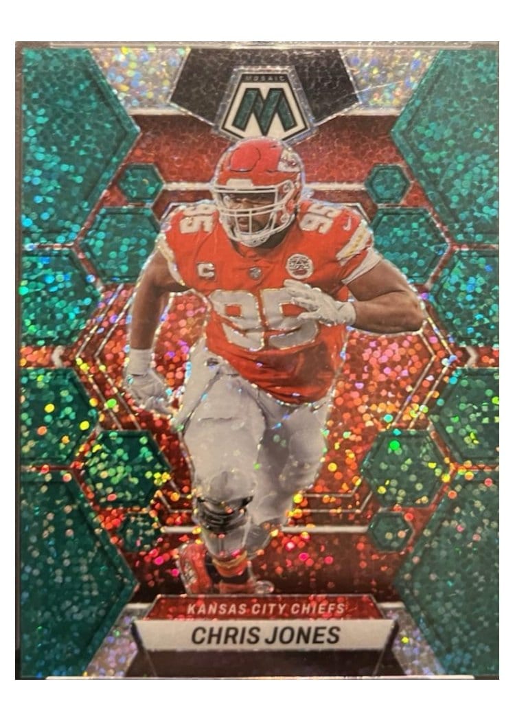2023 Panini Mosaic Base Set Chris Jones #114 card