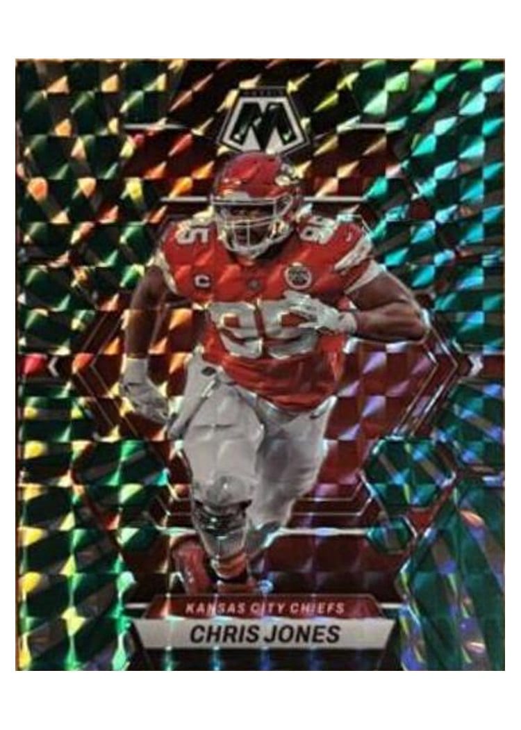 2023 Panini Mosaic Base Set Chris Jones #114 card