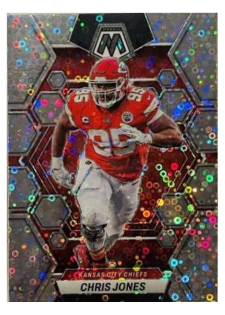 2023 Panini Mosaic Base Set Chris Jones #114 card