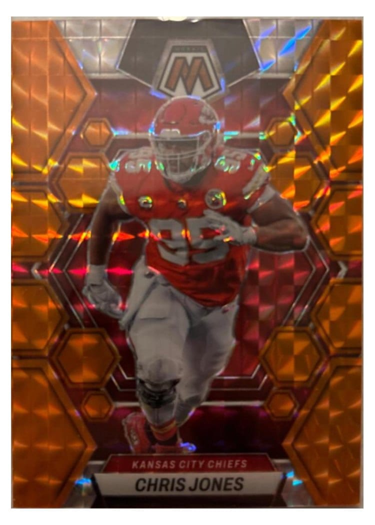 2023 Panini Mosaic Base Set Chris Jones #114 card