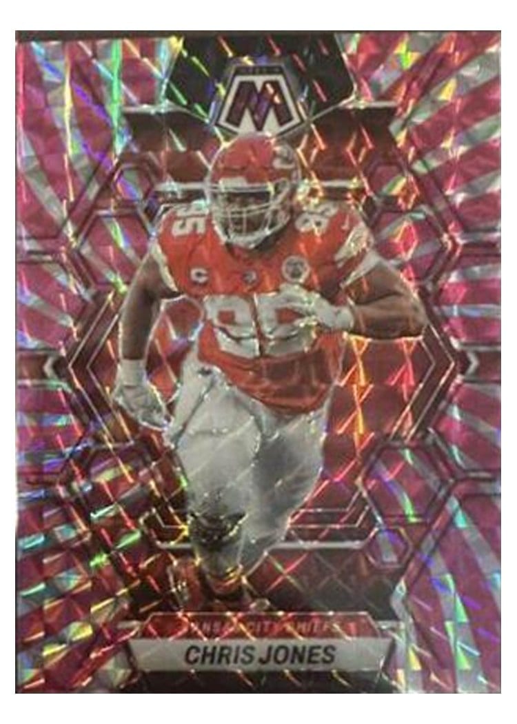 2023 Panini Mosaic Base Set Chris Jones #114 card