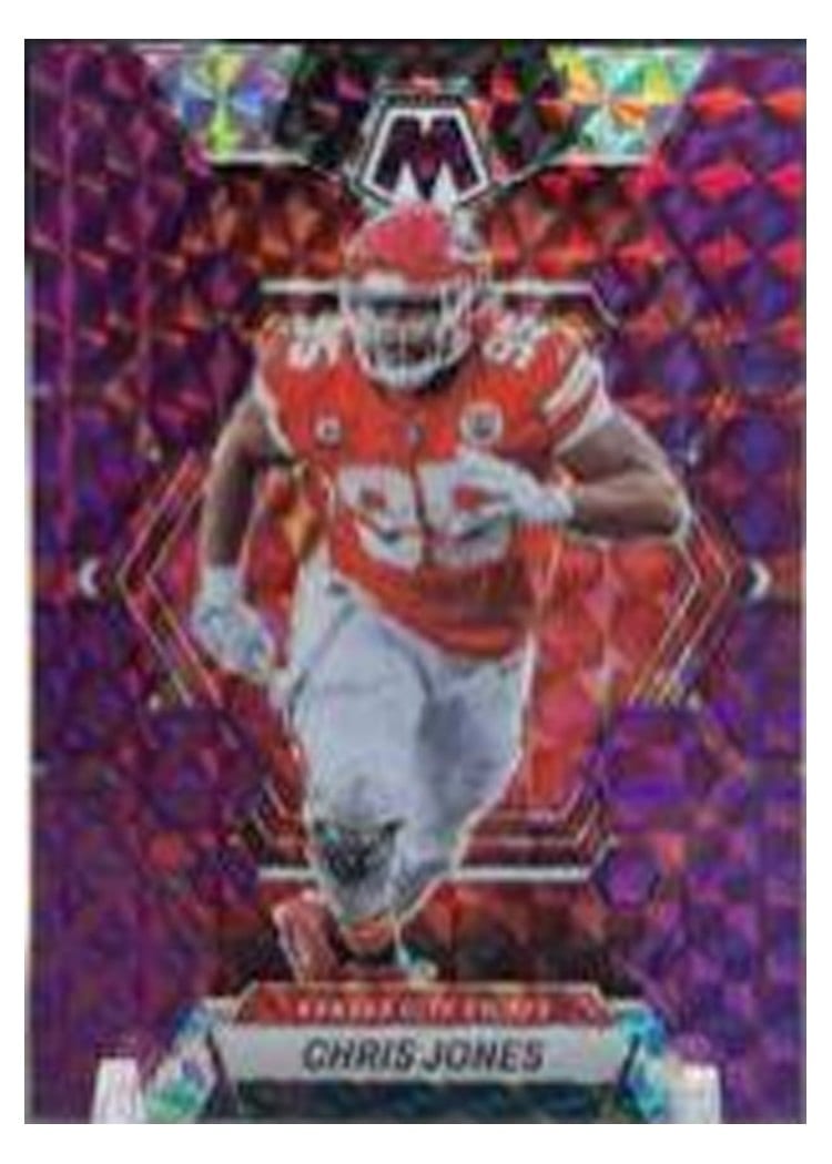 2023 Panini Mosaic Base Set Chris Jones #114 card