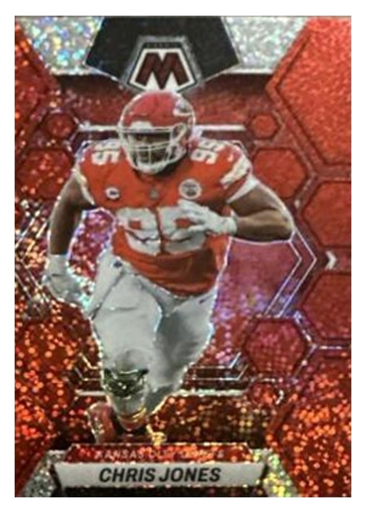 2023 Panini Mosaic Base Set Chris Jones #114 card