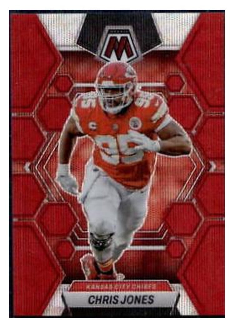 2023 Panini Mosaic Base Set Chris Jones #114 card