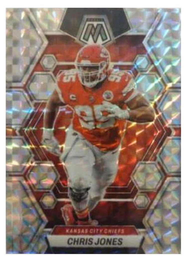 2023 Panini Mosaic Base Set Chris Jones #114 card