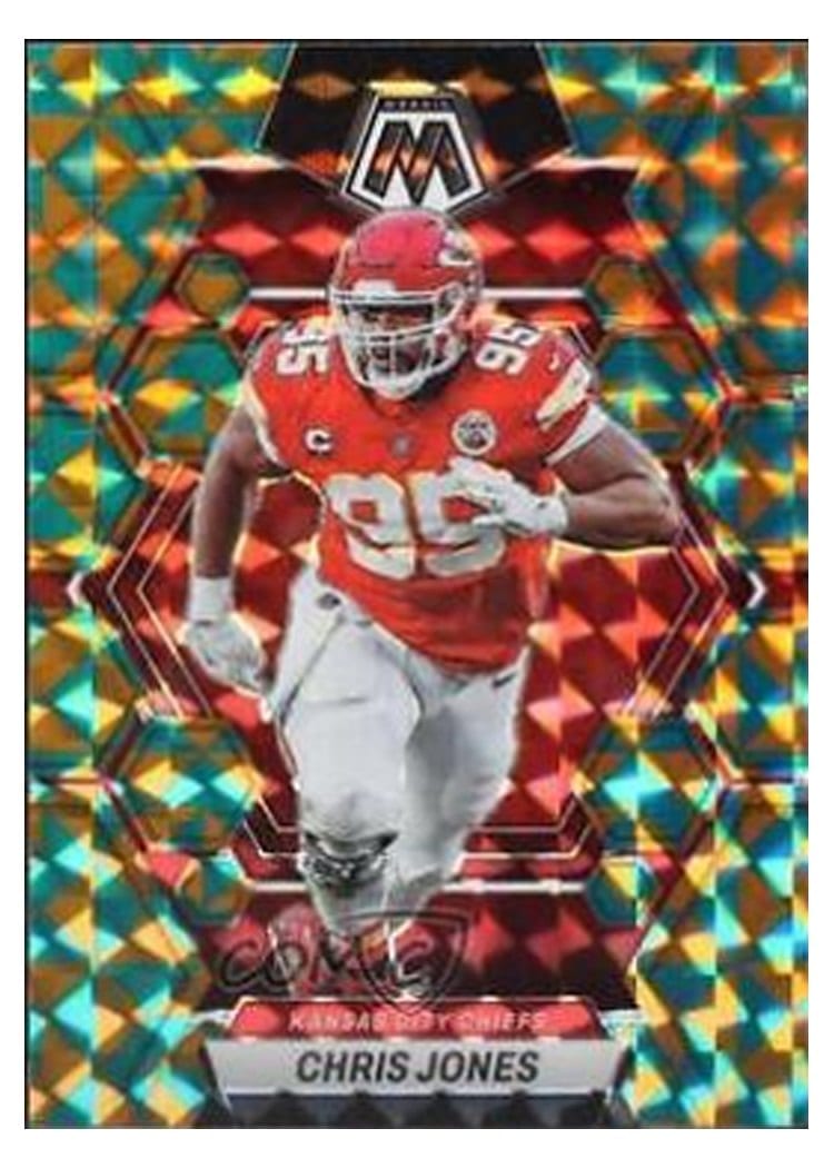 2023 Panini Mosaic Base Set Chris Jones #114 card