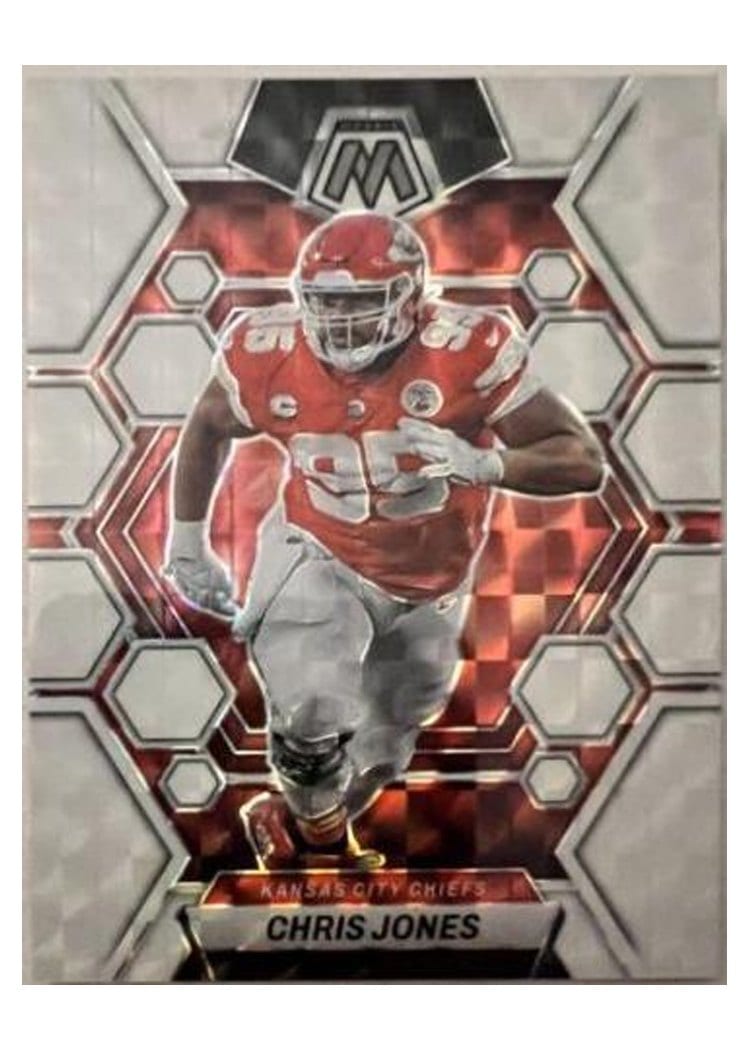 2023 Panini Mosaic Base Set Chris Jones #114 card