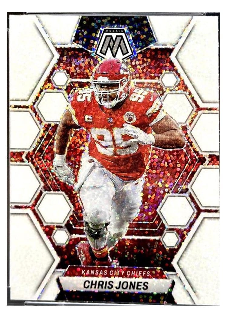 2023 Panini Mosaic Base Set Chris Jones #114 card