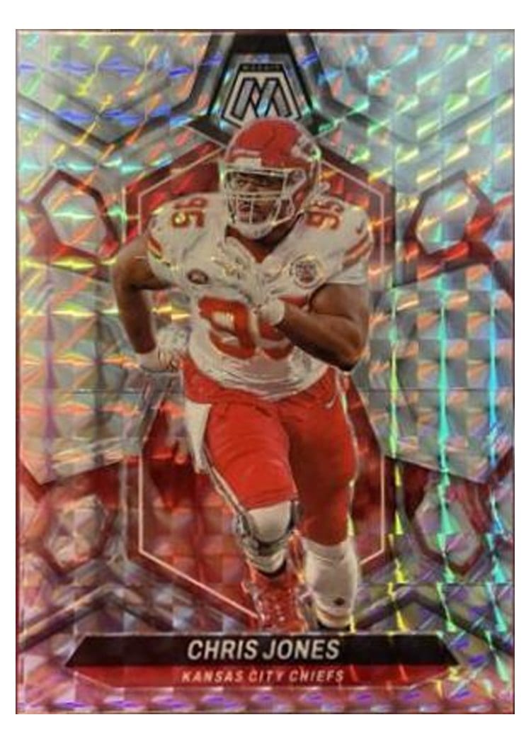 2024 Panini Mosaic Base Set Chris Jones #112 card