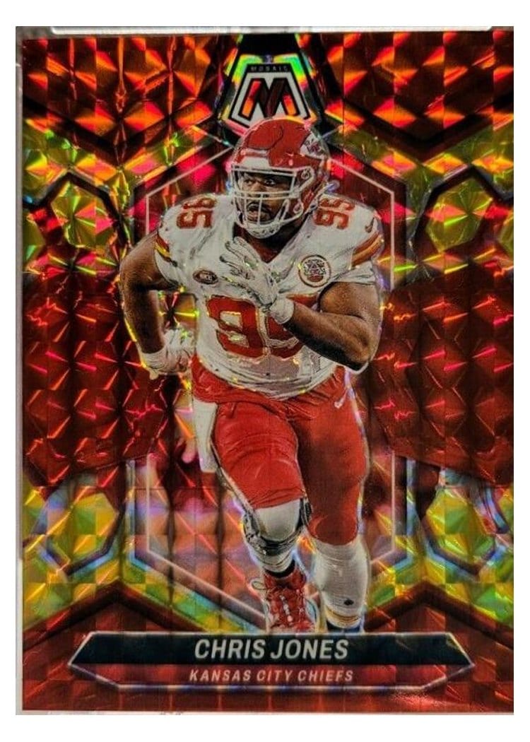 2024 Panini Mosaic Base Set Chris Jones #112 card
