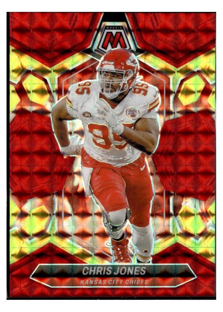 2024 Panini Mosaic Base Set Chris Jones #112 card