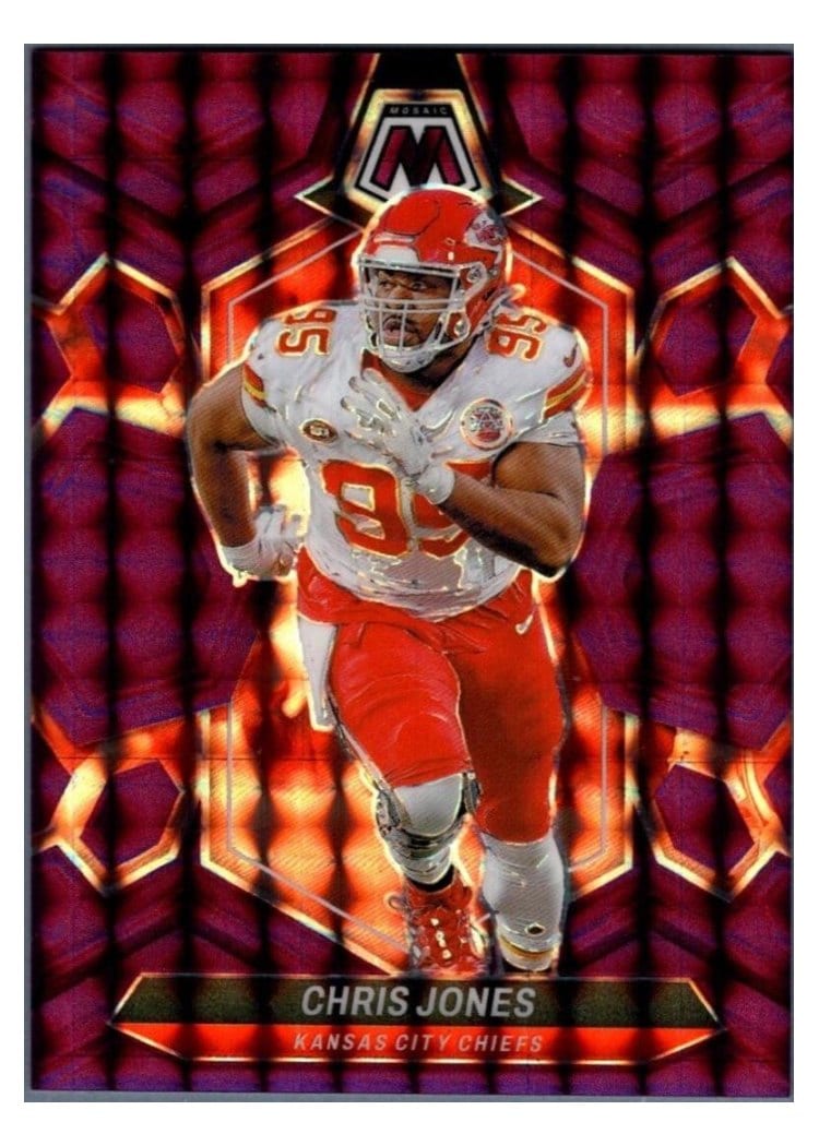 2024 Panini Mosaic Base Set Chris Jones #112 card