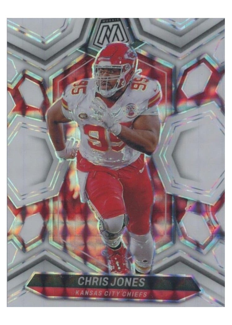 2024 Panini Mosaic Base Set Chris Jones #112 card