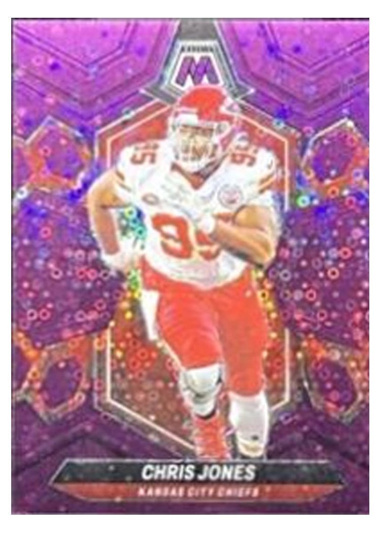 2024 Panini Mosaic Base Set Chris Jones #112 card