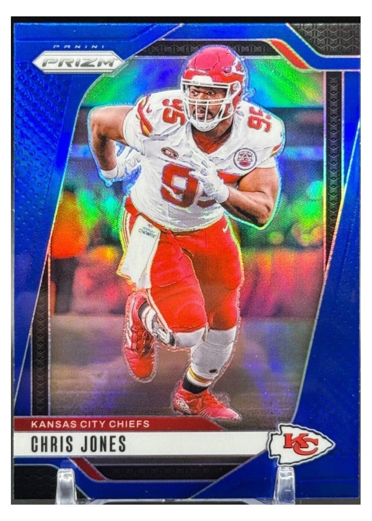 2024 Panini Prizm Base Set Chris Jones #143 card