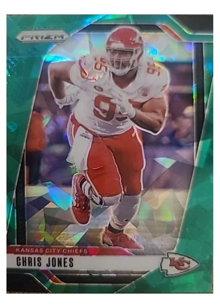 2024 Panini Prizm Base Set Chris Jones #143 card