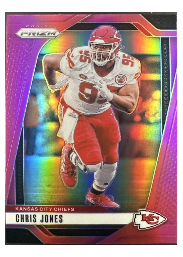 2024 Panini Prizm Base Set Chris Jones #143 card