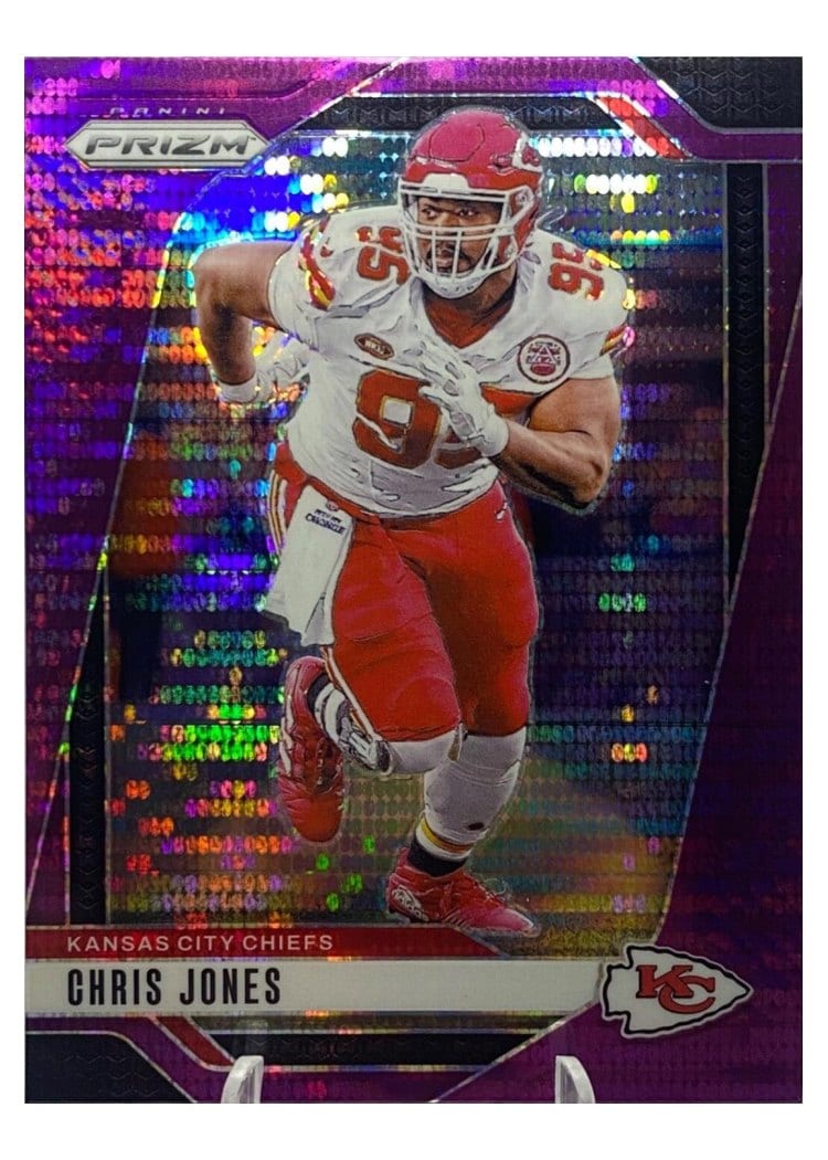 2024 Panini Prizm Base Set Chris Jones #143 card