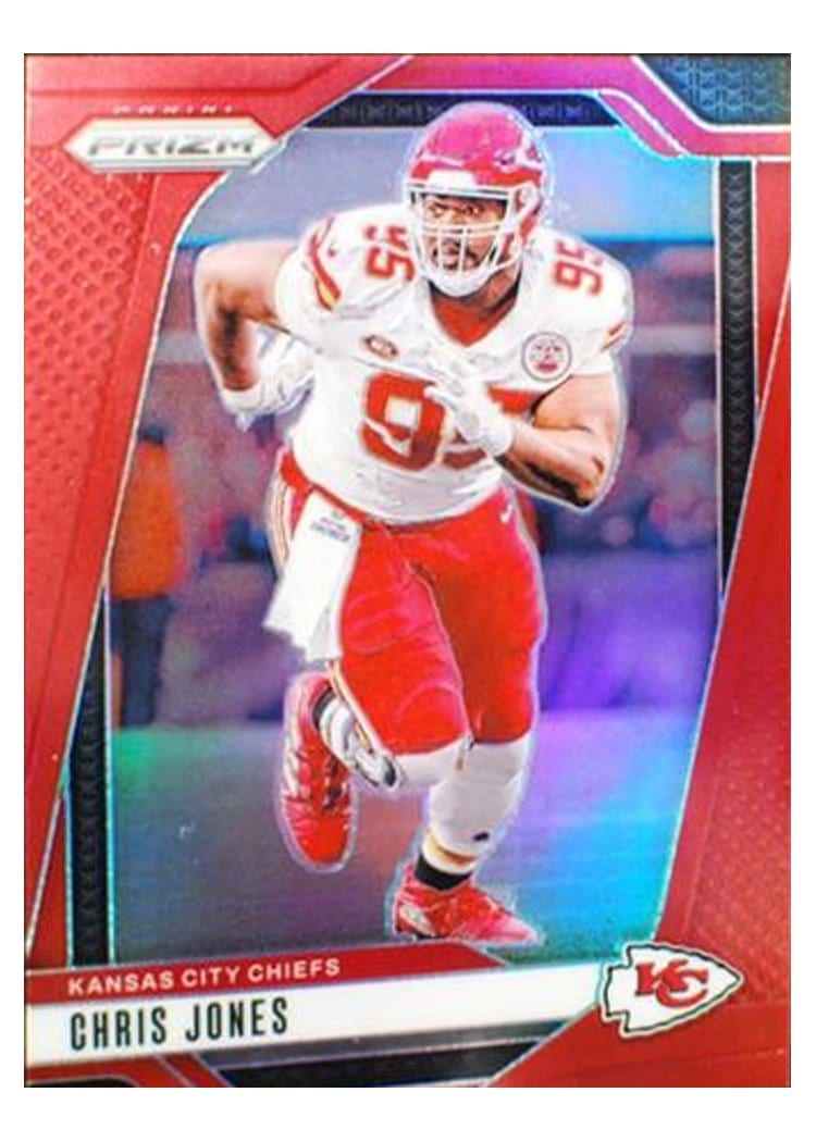 2024 Panini Prizm Base Set Chris Jones #143 card