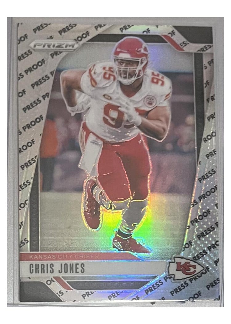 2024 Panini Prizm Base Set Chris Jones #143 card