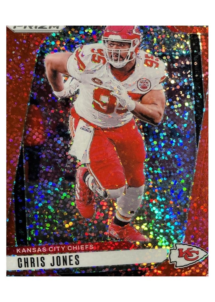 2024 Panini Prizm Base Set Chris Jones #143 card