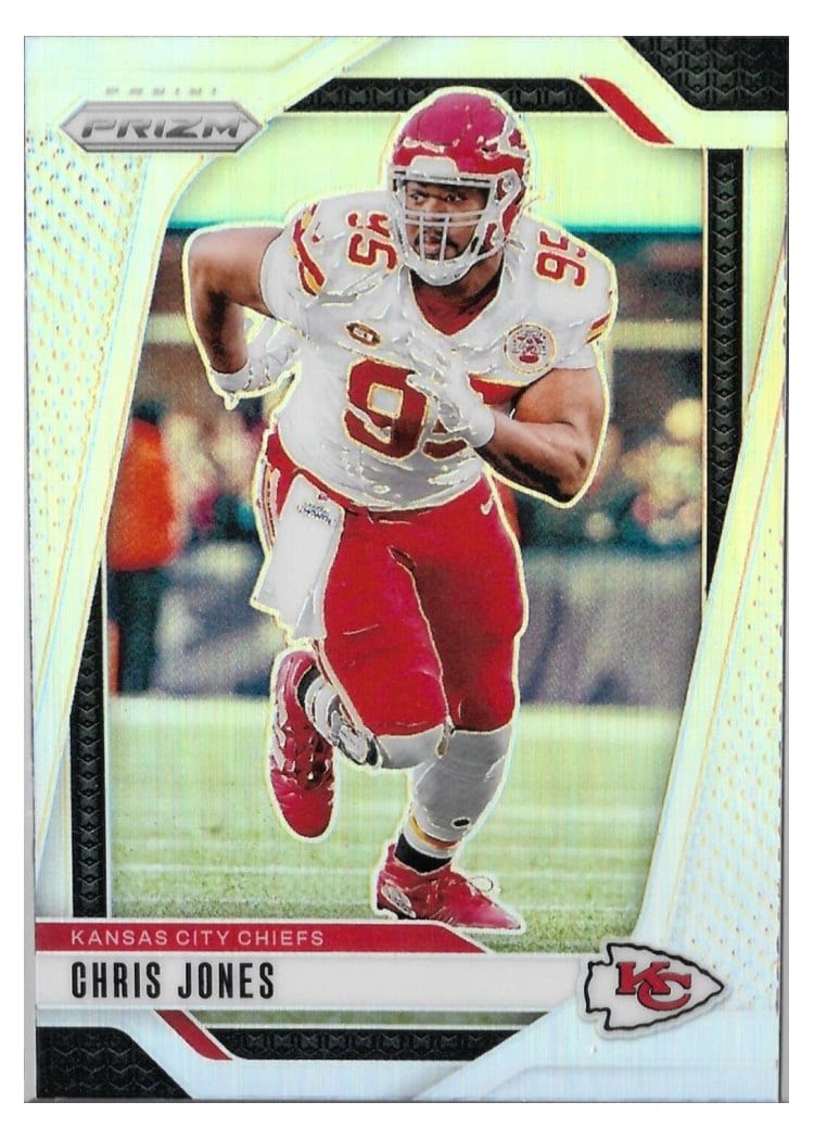 2024 Panini Prizm Base Set Chris Jones #143 card