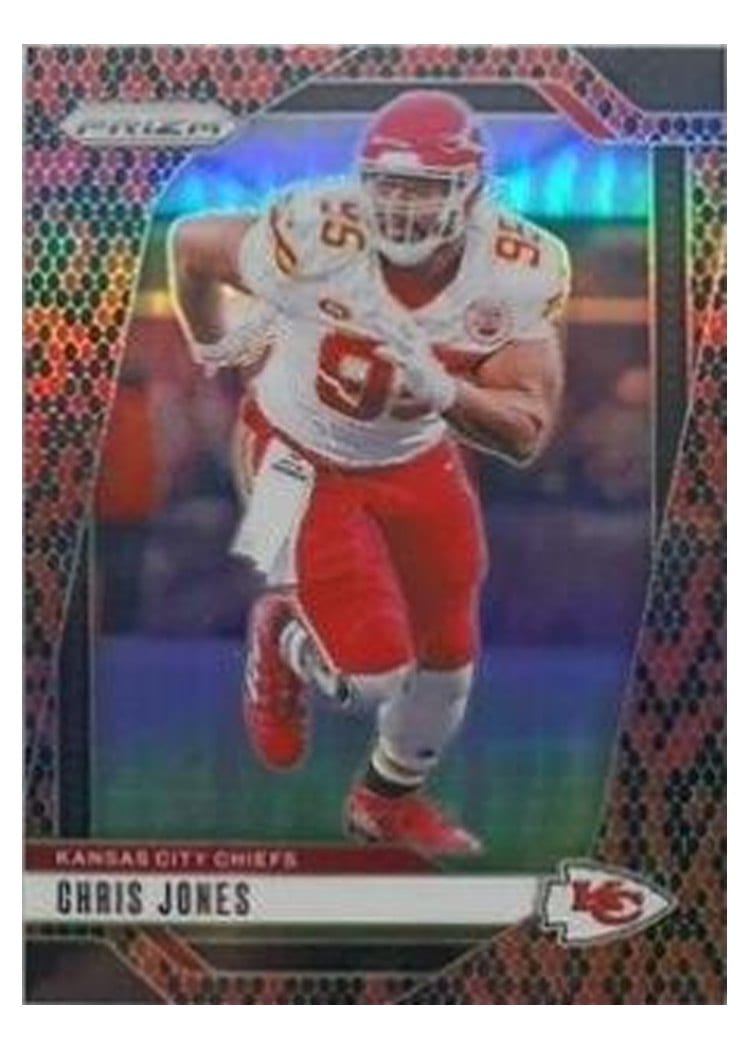 2024 Panini Prizm Base Set Chris Jones #143 card
