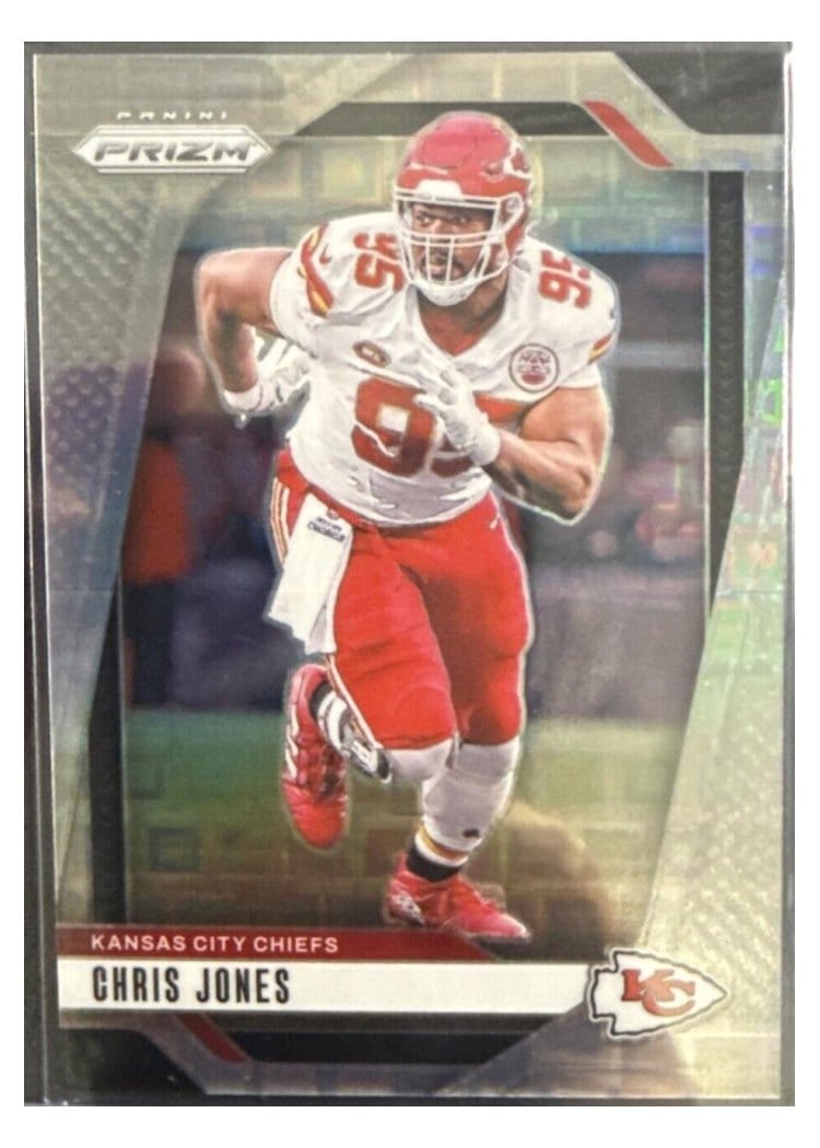 2024 Panini Prizm Base Set Chris Jones #143 card