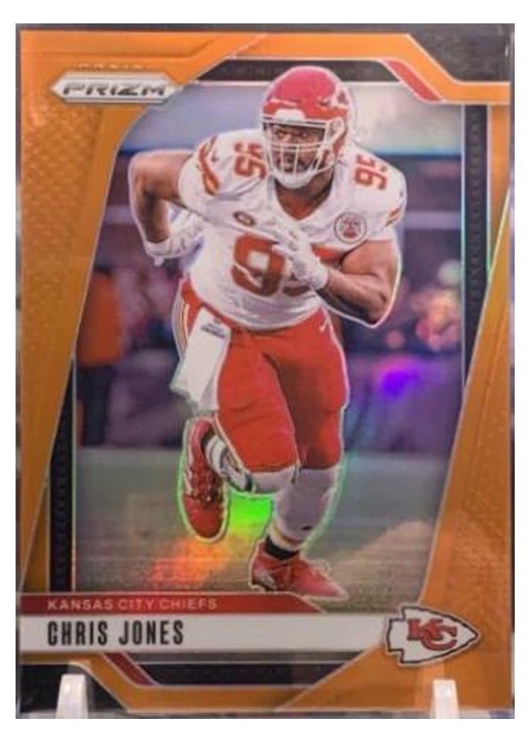 2024 Panini Prizm Base Set Chris Jones #143 card