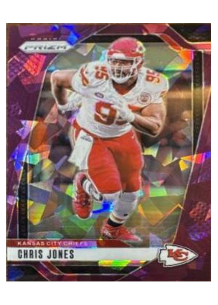 2024 Panini Prizm Base Set Chris Jones #143 card