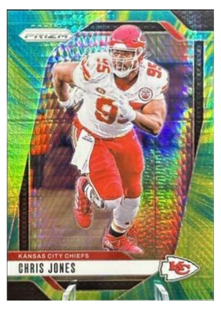 2024 Panini Prizm Base Set Chris Jones #143 card