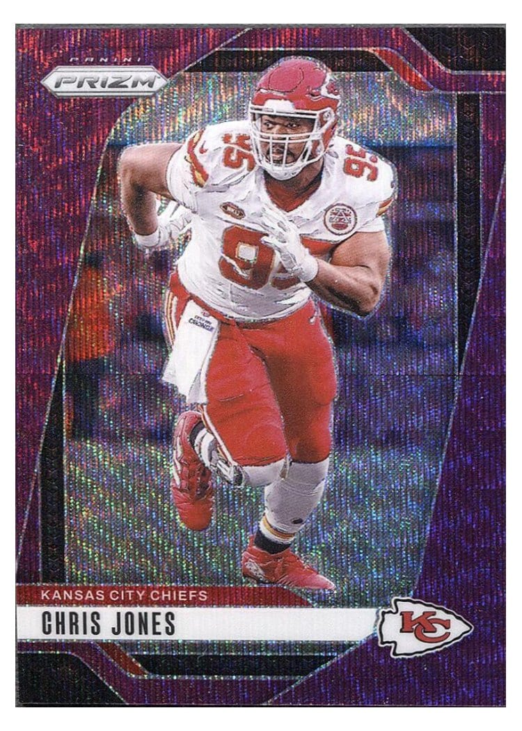 2024 Panini Prizm Base Set Chris Jones #143 card