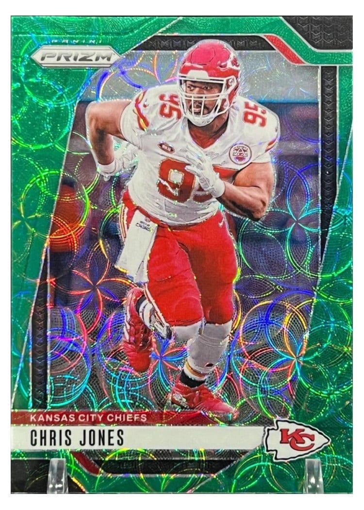 2024 Panini Prizm Base Set Chris Jones #143 card