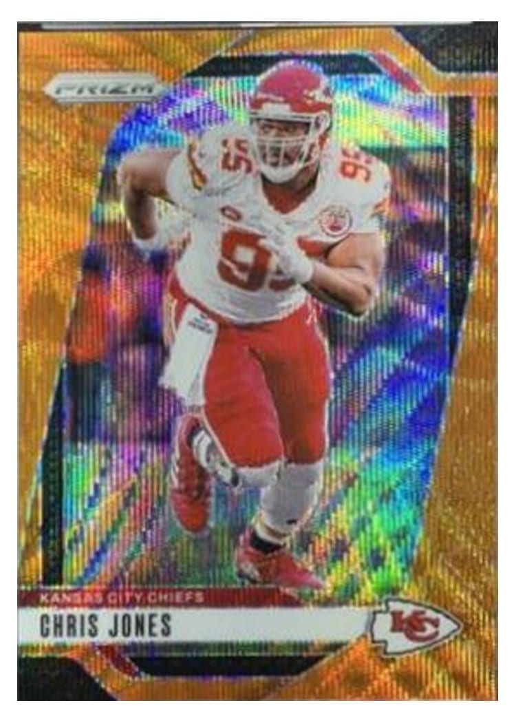 2024 Panini Prizm Base Set Chris Jones #143 card