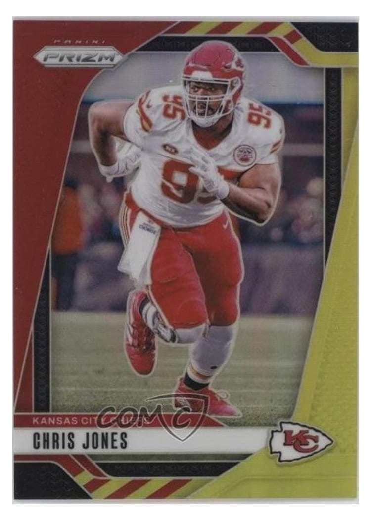 2024 Panini Prizm Base Set Chris Jones #143 card