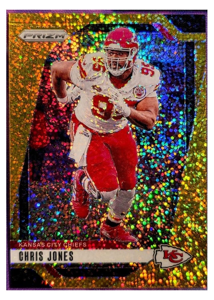 2024 Panini Prizm Base Set Chris Jones #143 card