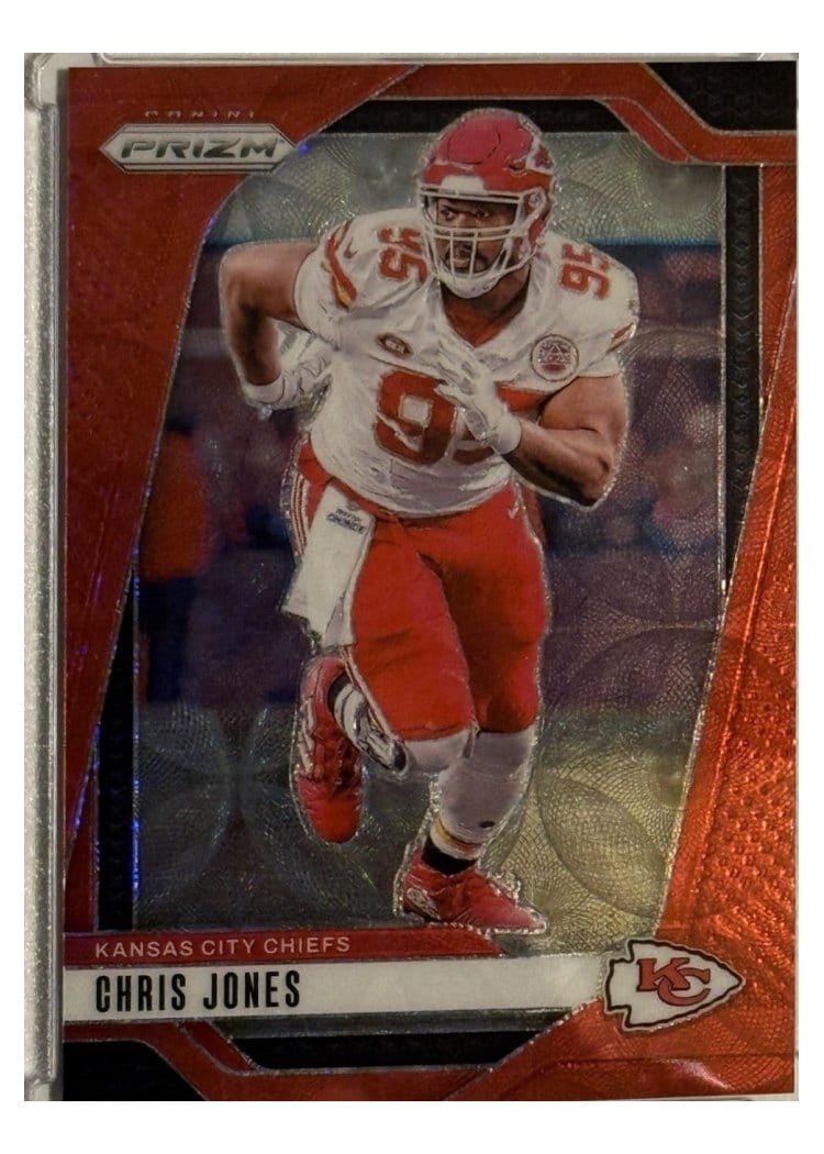2024 Panini Prizm Base Set Chris Jones #143 card