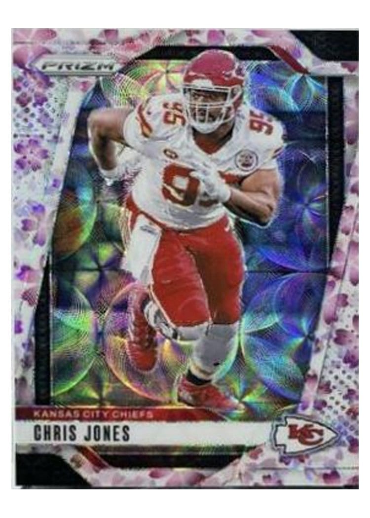 2024 Panini Prizm Base Set Chris Jones #143 card