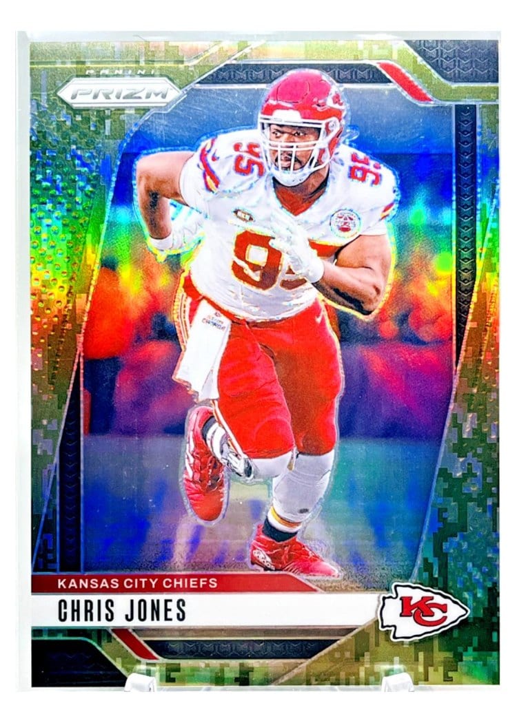 2024 Panini Prizm Base Set Chris Jones #143 card